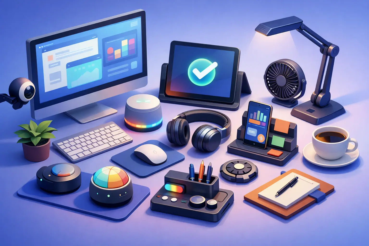 11 Desk Gadgets for Productivity That Work