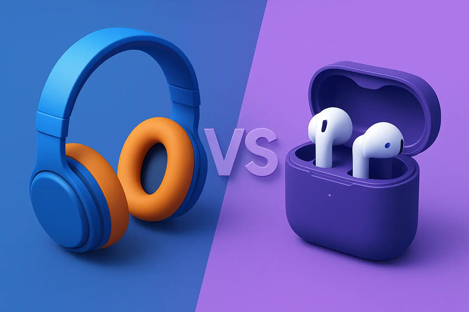 Over-Ear Headphones vs Earbuds: Pick Yours