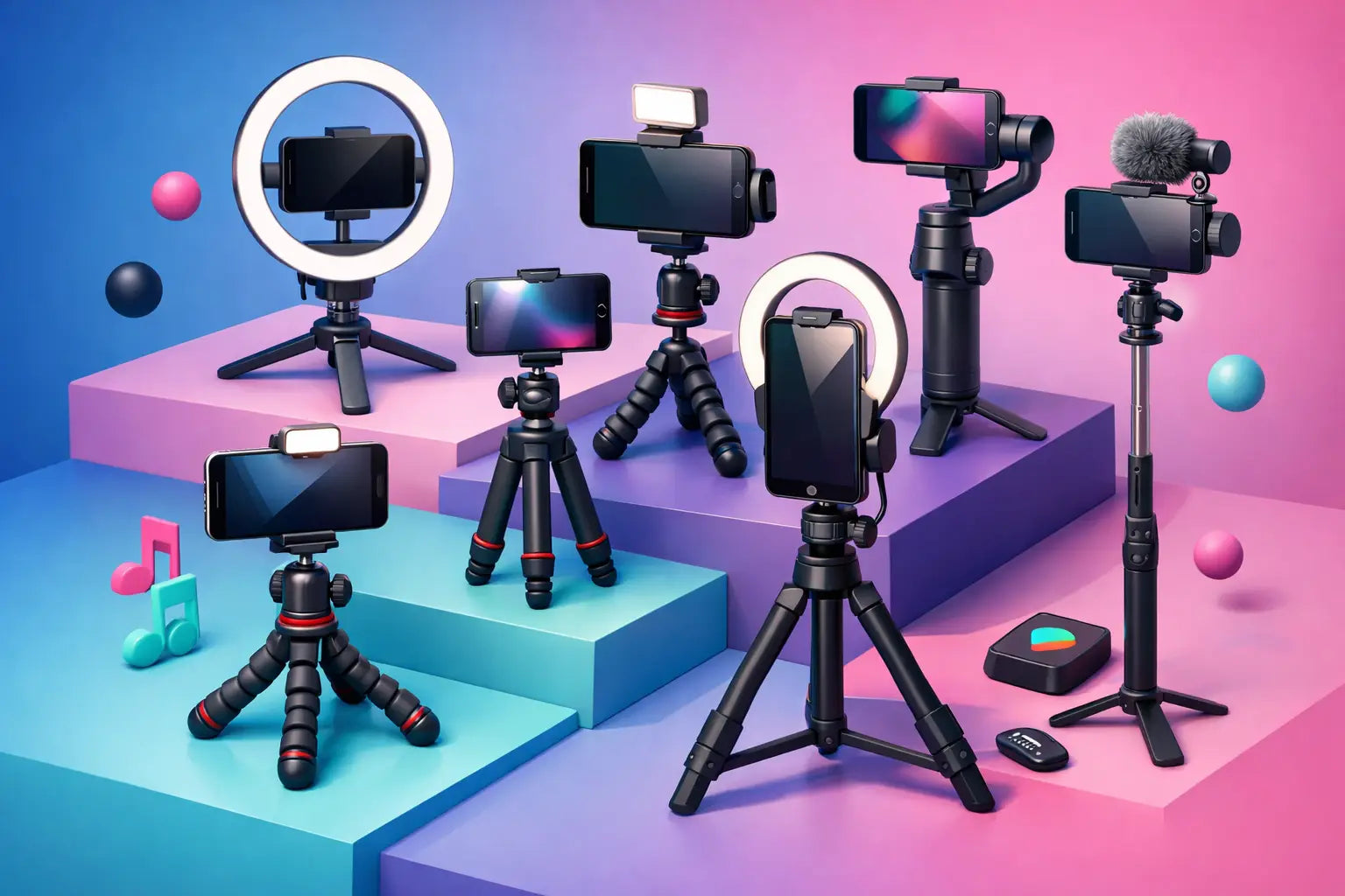7 Best Phone Tripod for TikTok Picks