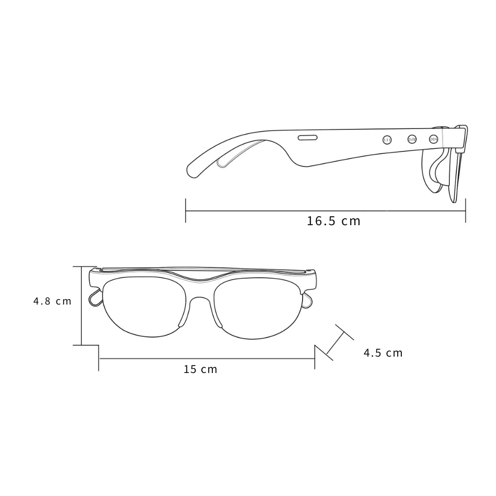 AI-Enabled Intelligent Glasses - Package Contents