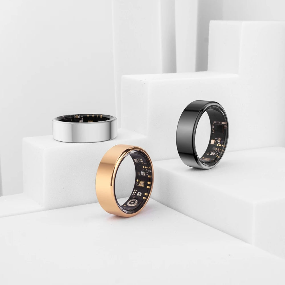 5ATM Waterproof Smart Ring - 20 Fitness Modes