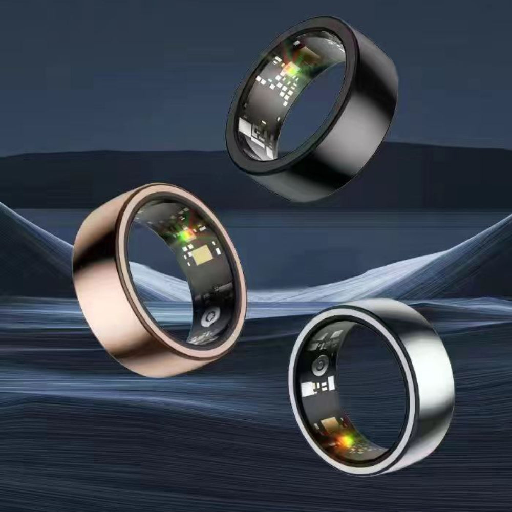 Smart Ring - Steps and Calorie Tracking Display