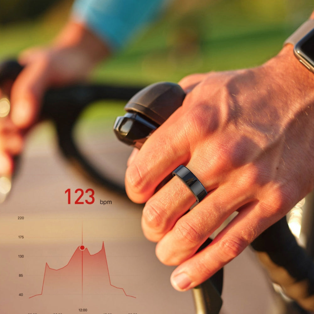 5ATM Smart Health Ring - Waterproof Swimming Test
