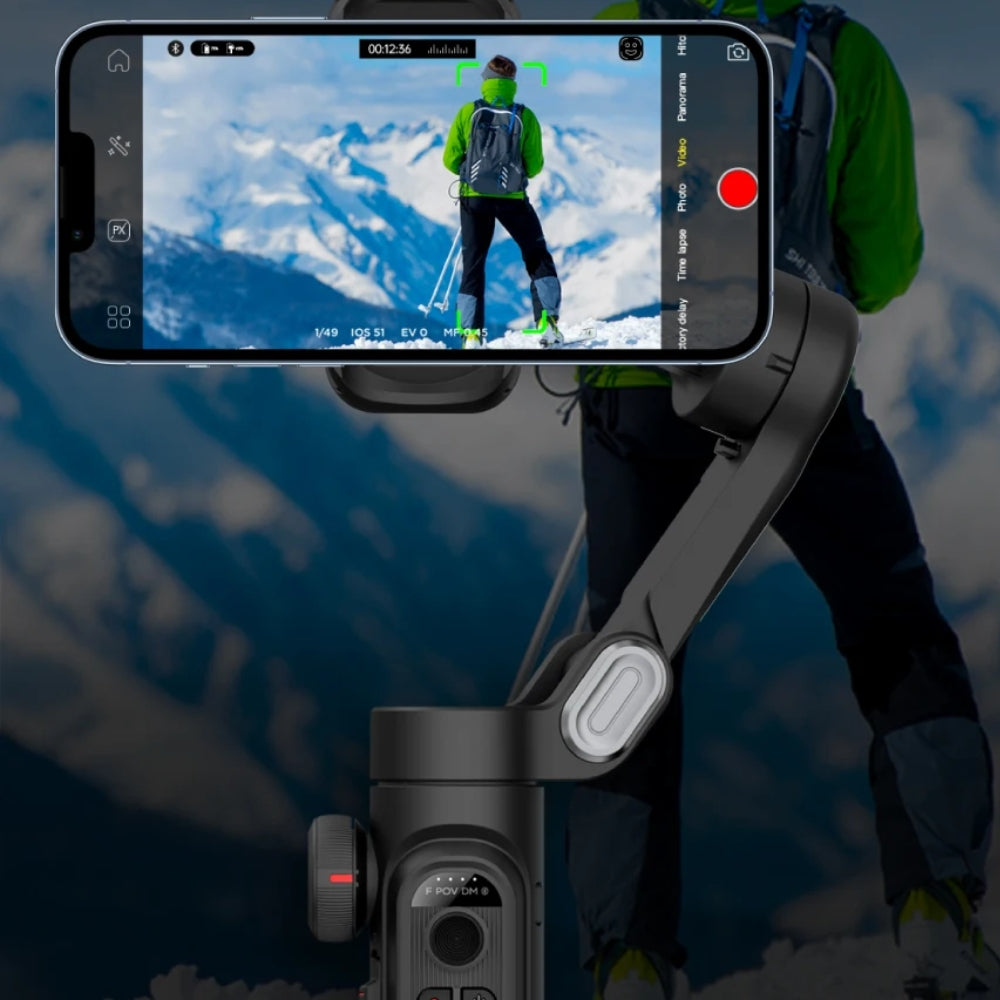 Handheld Gimbal - Foldable Compact Design