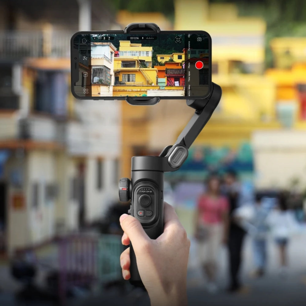 3-Axis Gimbal Stabilizer - Portrait and Landscape Shooting Modes