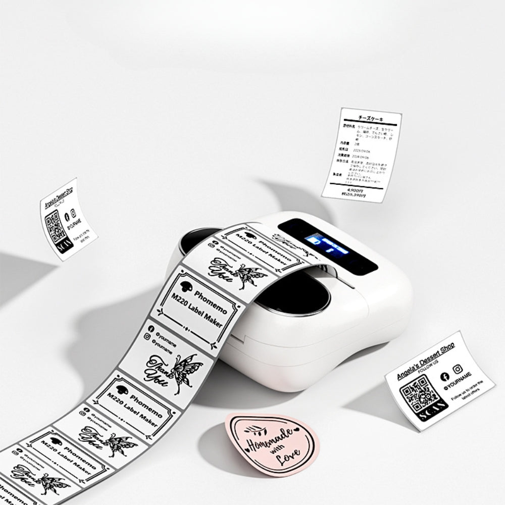 Wireless Sticker Printer - Printing Product Labels