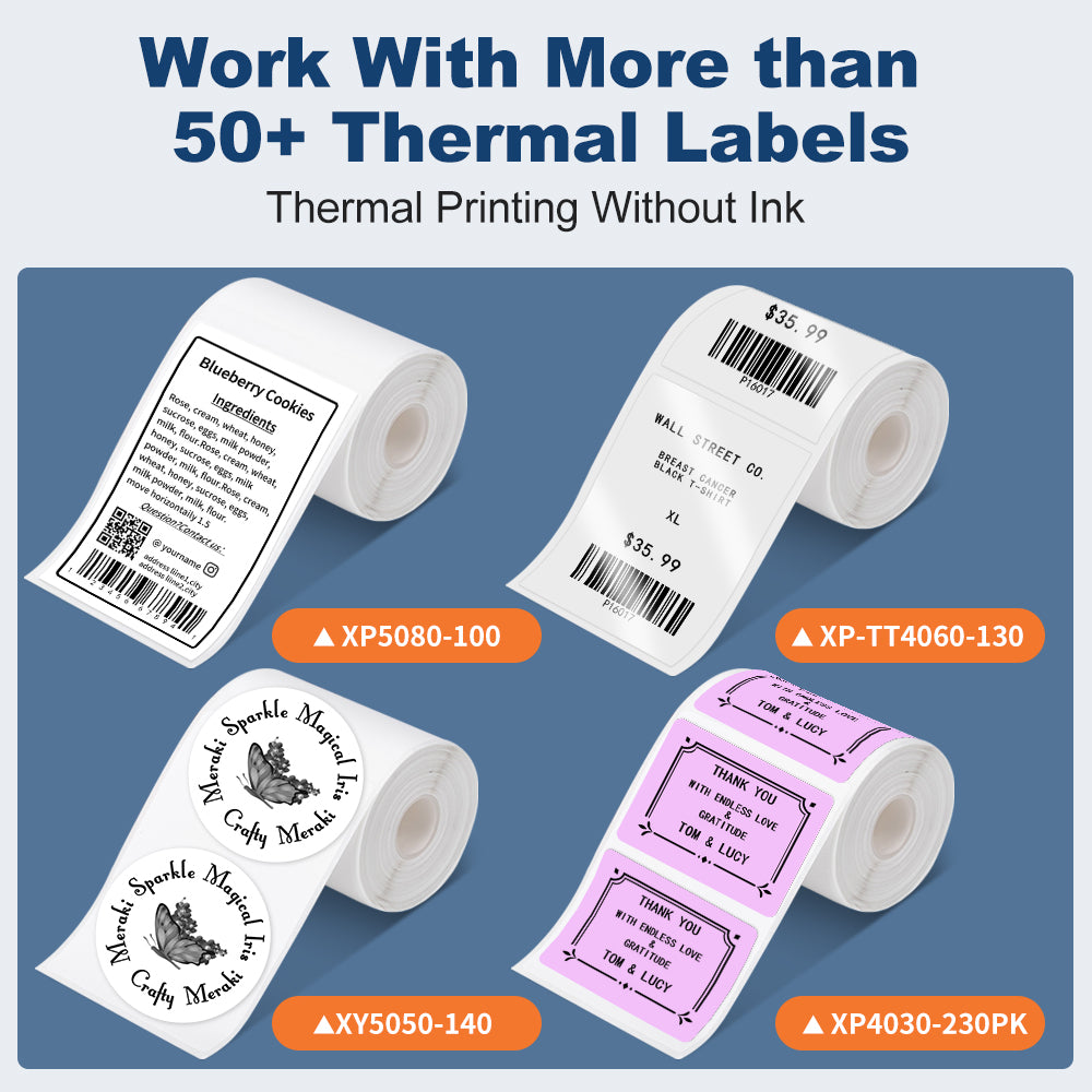 Sticker Mini Printer - Compatible with iOS and Android
