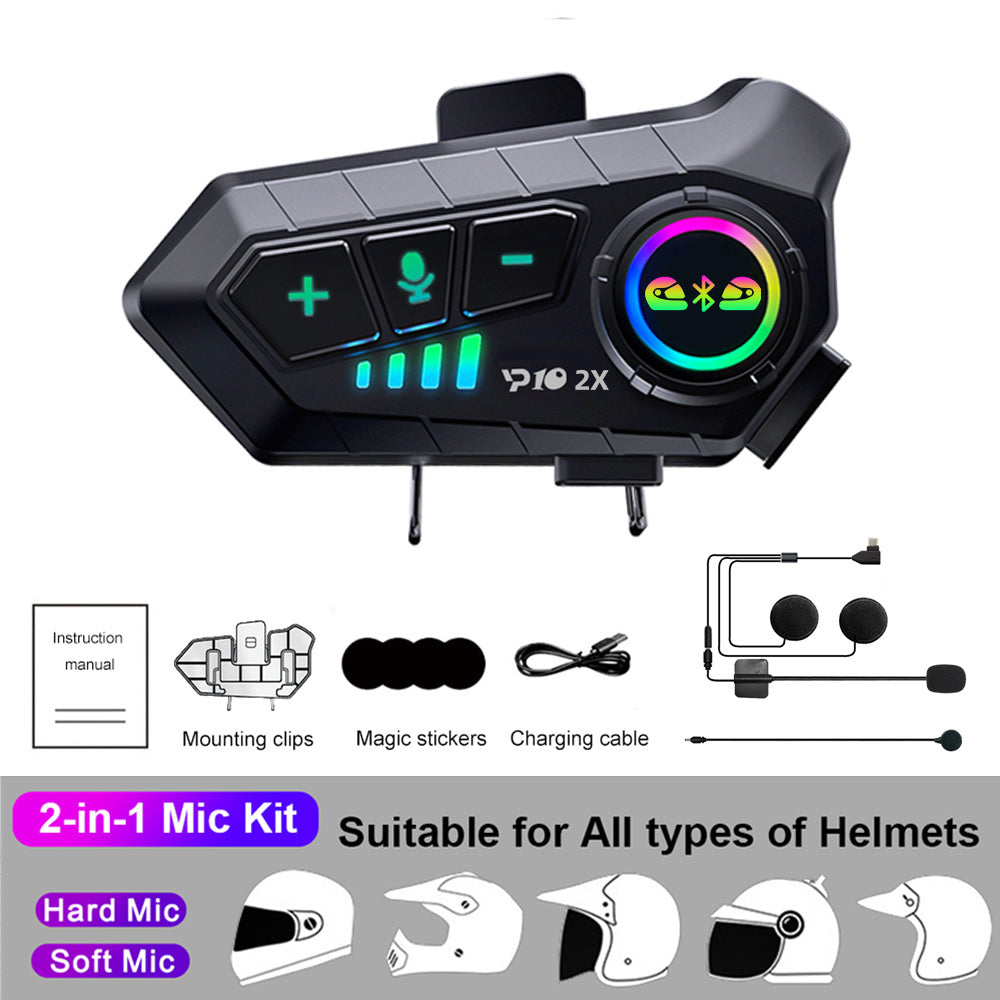 Helmet Intercom - USB-C Charging Port Detail