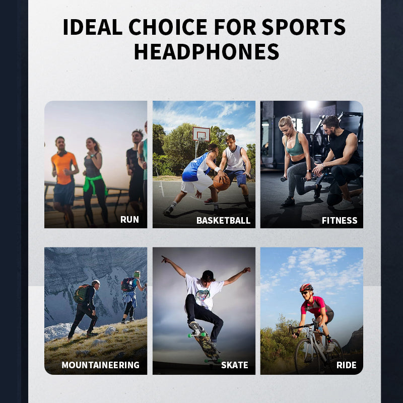 Bone Conduction Earphones - Charging Magnetic Port