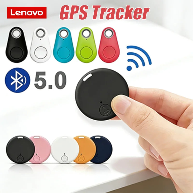 Lenovo Mini Bluetooth Tracker – Keys, Wallet, Pets & Kids | Anti-Loss Smart Tag