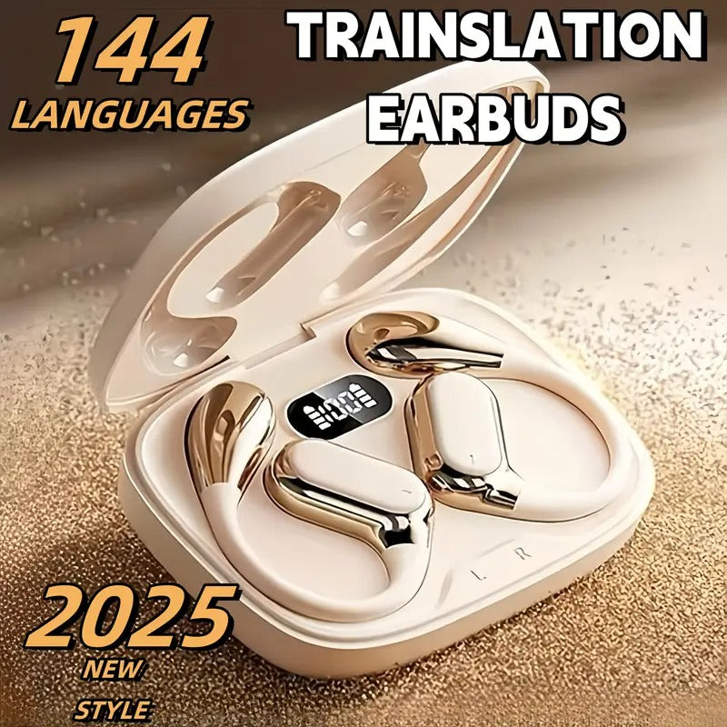 NNETM Translation Earbuds - Touch Control Close Up Detail