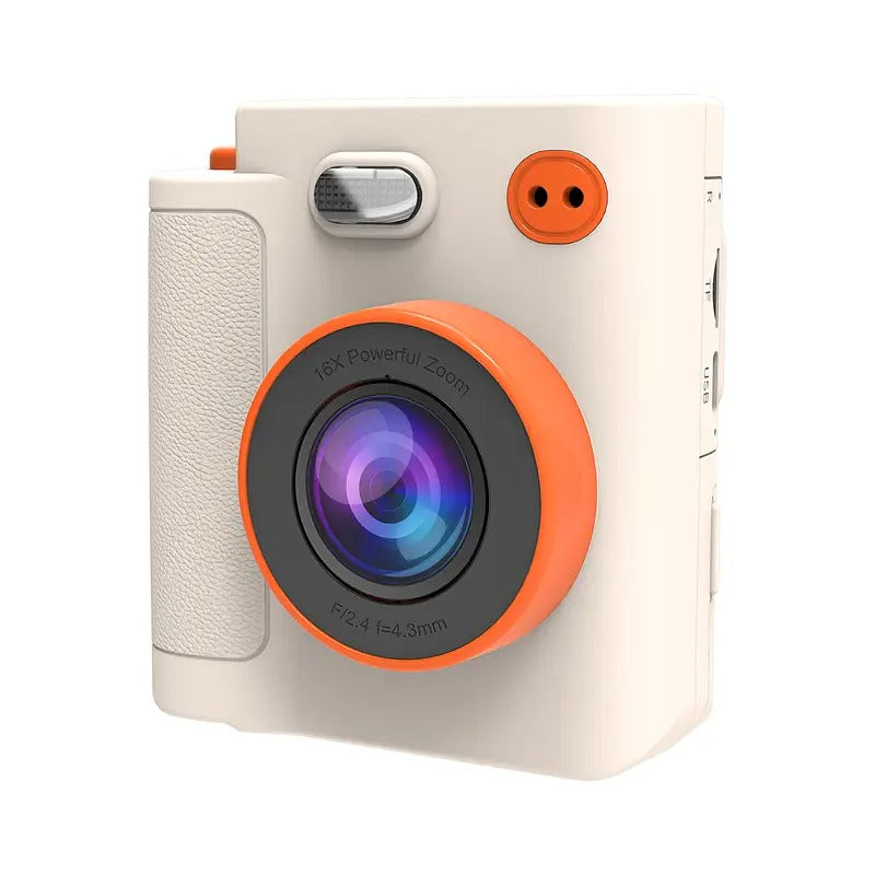 Kids Digital Camera 1080P - Instant Print with Vintage Paper